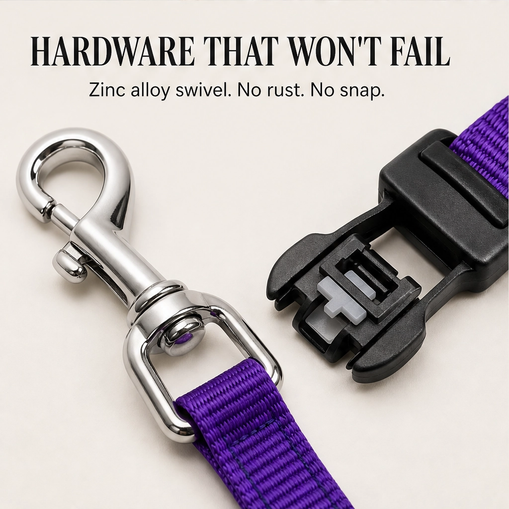 Anchorpaw™ – 2-in-1 Adjustable Dog Car Seat Belt & Walking Leash + 50% OFF