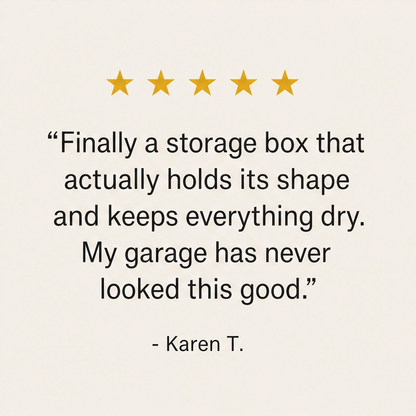 Clarivault™ – Stackable Clear Storage Boxes with Reinforced Handles + 50% OFF