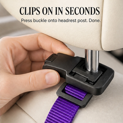 Anchorpaw™ – 2-in-1 Adjustable Dog Car Seat Belt & Walking Leash + 50% OFF