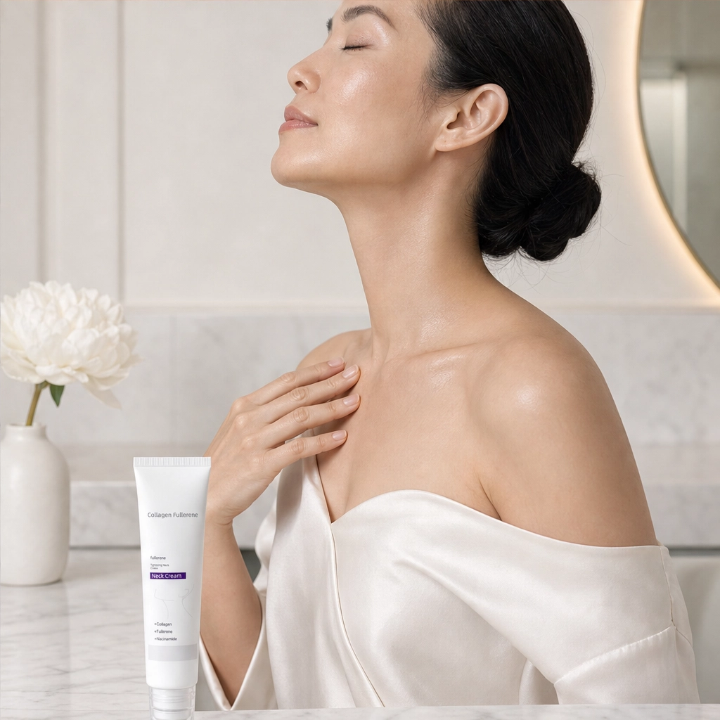 Nuvelle – Roller Massage Neck Cream with Collagen & Hyaluronic Acid + Buy 1 Get 1 FREE