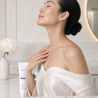 Nuvelle – Roller Massage Neck Cream with Collagen & Hyaluronic Acid + Buy 1 Get 1 FREE