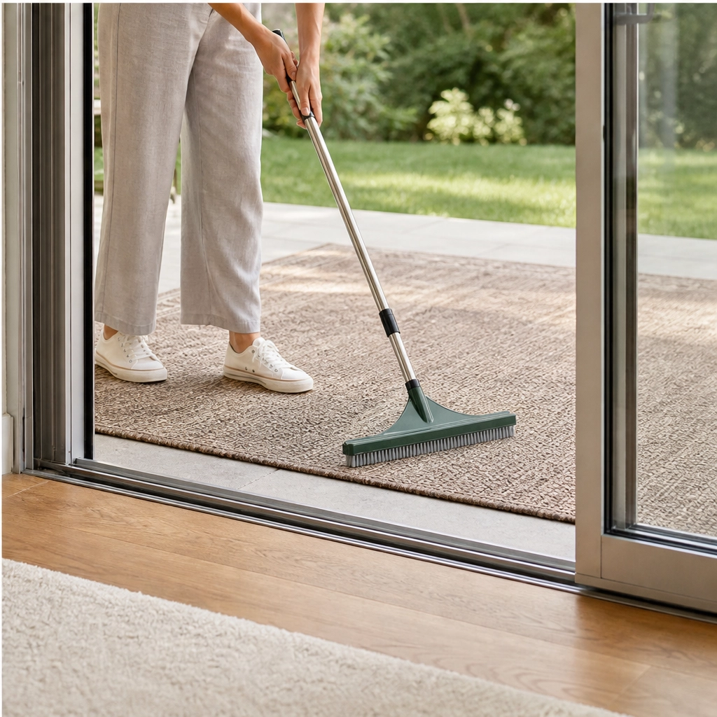 TurfCraft™ – Telescopic Wide-Head Grooming Rake for Turf, Carpet & Lawn + 50% OFF