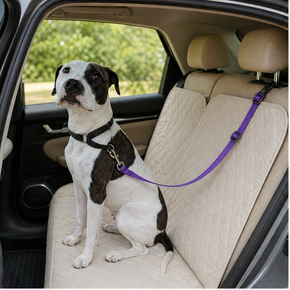 Anchorpaw™ – 2-in-1 Adjustable Dog Car Seat Belt & Walking Leash + 50% OFF