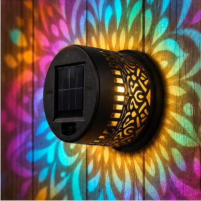 Lumora – Solar Mandala Projector Light, Auto On/Off & IP65 Waterproof Garden Lamp + 50% OFF