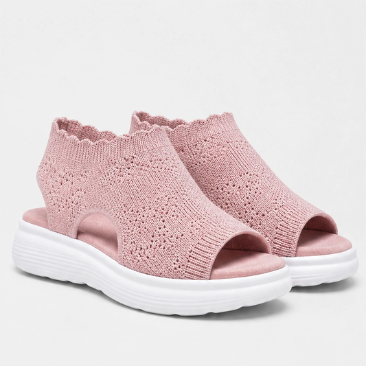 Willowstep™ – Breathable Knit Cushioned Platform Sandals + 50% OFF