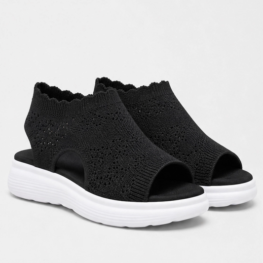 Willowstep™ – Breathable Knit Cushioned Platform Sandals + 50% OFF