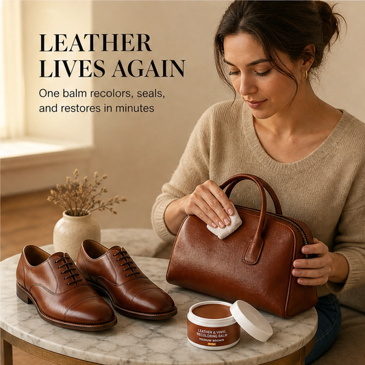 Burnwick – Color-Matched Leather Repair Paste for Scratches & Scuffs + 50% OFF