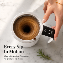 Swirlen – Self-Stirring Mug with LCD Temperature Display + 50% OFF