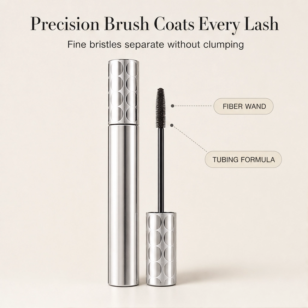 Lumiflé™ – Tubing Fiber Mascara for All-Day Smudge-Proof Volume + 1+1 FREE