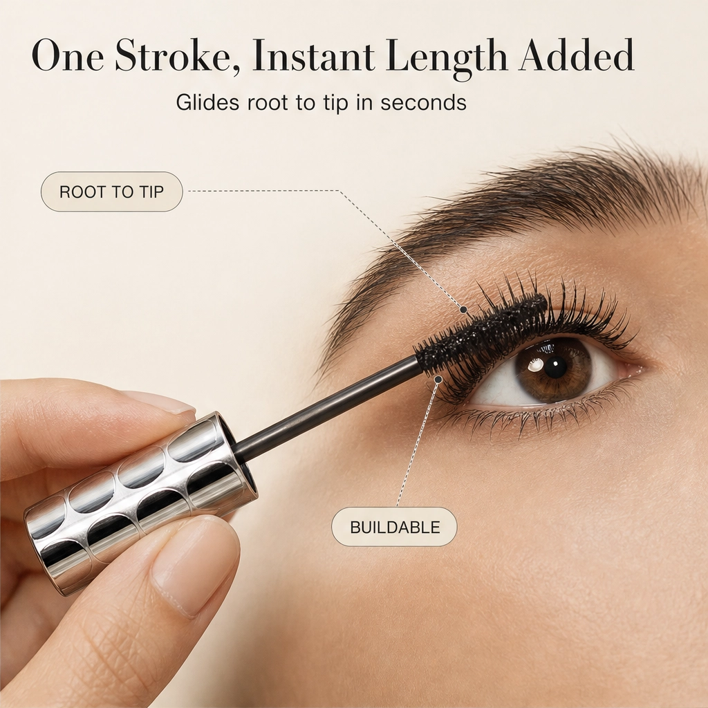 Lumiflé™ – Tubing Fiber Mascara for All-Day Smudge-Proof Volume + 1+1 FREE