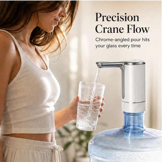 Brookwell – Rechargeable Automatic Water Dispenser Pump with Foldable Spout + 50% OFF