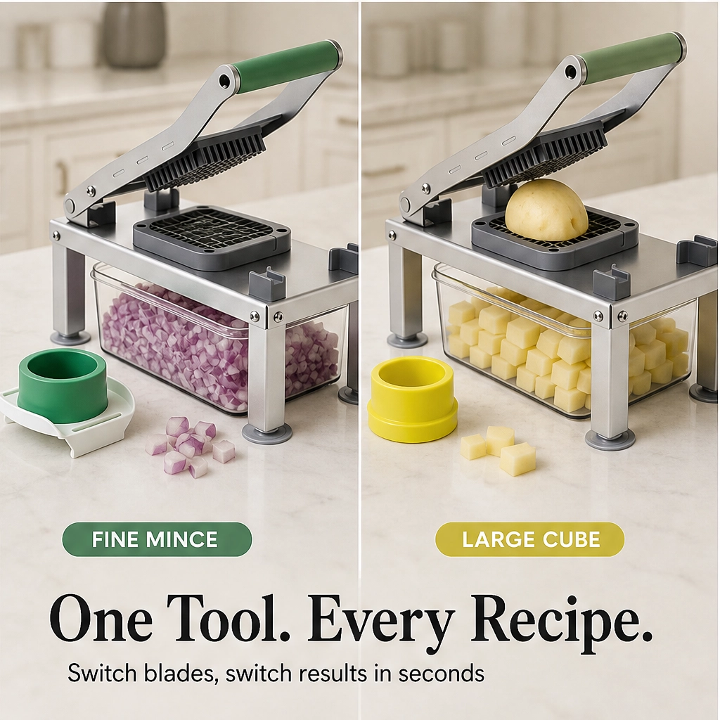Hearthen – 9-Blade Multifunctional Food Chopper with 1650ml Catch Container + 50% OFF