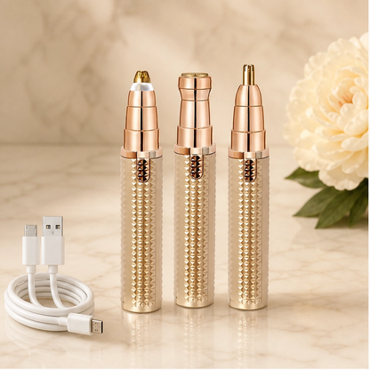 Sleeklyn – 3-in-1 Cordless Trimmer for Brows, Nose & Body + 50% OFF