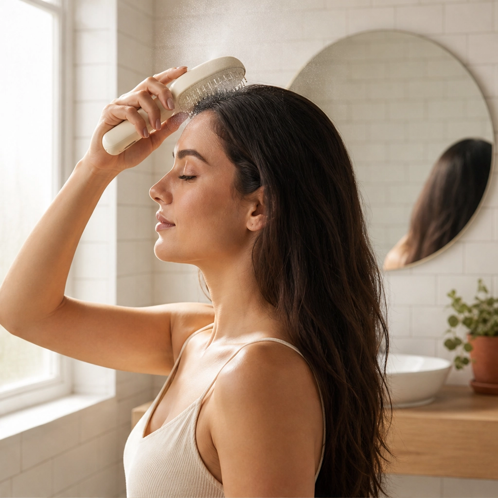 Mistveil – Misting Detangle Brush with Scalp Massage & Self-Cleaning Bristles + 50% OFF