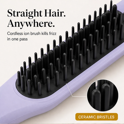 Lustre – Cordless Heated Straightening Comb with Ionic Care & 30-Second Heat-Up + 50% OFF