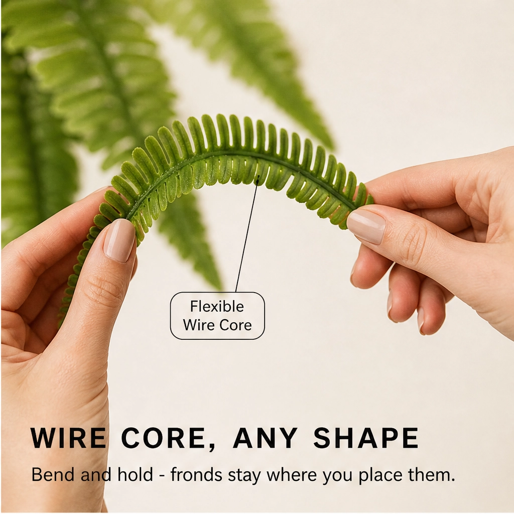 Everbough™ – UV-Resistant Lifelike Artificial Boston Fern + 50% OFF