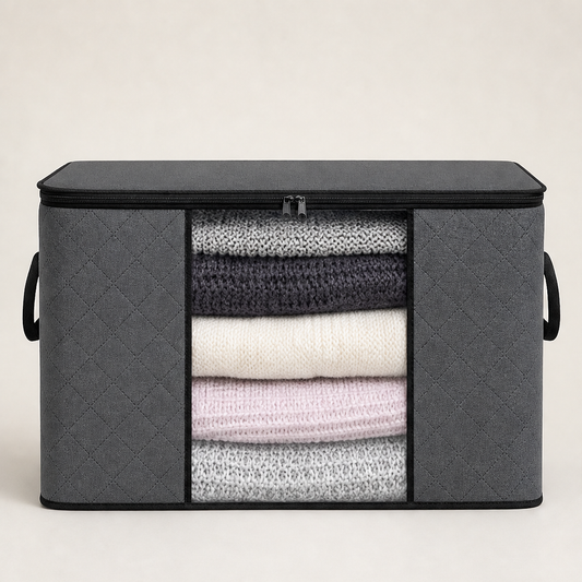 Stowden – Large Capacity Quilt & Clothes Storage Bag with Clear Window + 50% OFF