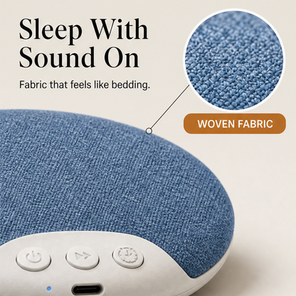 Lullow – Non-In-Ear Under-Pillow Sleep Speaker with White Noise & Auto-Off Timer + 50% OFF