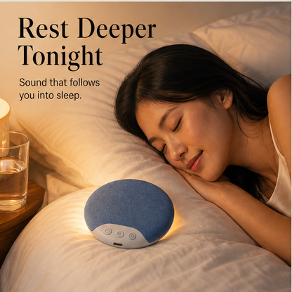 Lullow – Non-In-Ear Under-Pillow Sleep Speaker with White Noise & Auto-Off Timer + 50% OFF