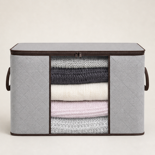 Stowden – Large Capacity Quilt & Clothes Storage Bag with Clear Window + 50% OFF