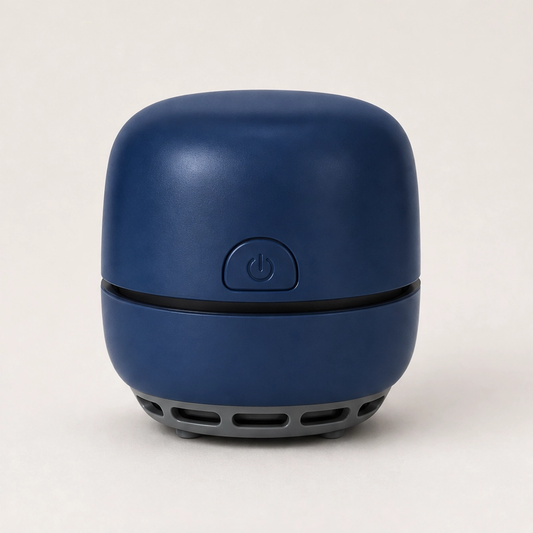 Hushvac – Quiet Mini Desk & Car Vacuum with Brush Head + 50% OFF