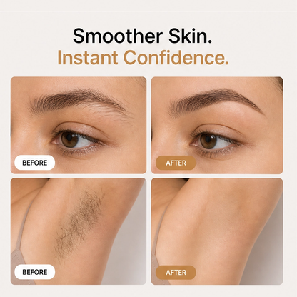 Sleeklyn – 3-in-1 Cordless Trimmer for Brows, Nose & Body + 50% OFF