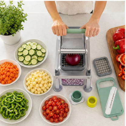 Hearthen – 9-Blade Multifunctional Food Chopper with 1650ml Catch Container + 50% OFF