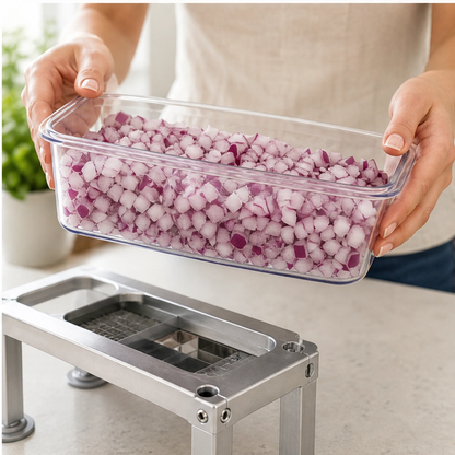 Hearthen – 9-Blade Multifunctional Food Chopper with 1650ml Catch Container + 50% OFF