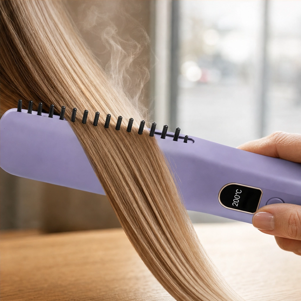 Lustre – Cordless Heated Straightening Comb with Ionic Care & 30-Second Heat-Up + 50% OFF