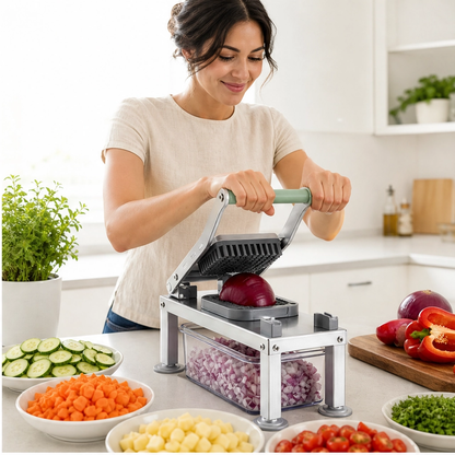 Hearthen – 9-Blade Multifunctional Food Chopper with 1650ml Catch Container + 50% OFF
