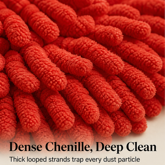 Swirlen – Ultra-Absorbent Machine Washable Chenille Spin Mop Head Replacement + 50% OFF