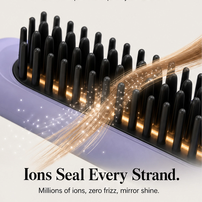 Lustre – Cordless Heated Straightening Comb with Ionic Care & 30-Second Heat-Up + 50% OFF