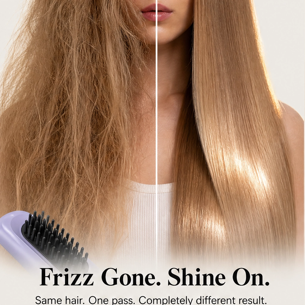 Lustre – Cordless Heated Straightening Comb with Ionic Care & 30-Second Heat-Up + 50% OFF