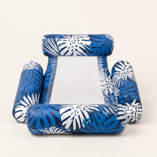 Lagoona – Ultralight Tropical Inflatable Pool Lounge Chair with Cup Holder + 50% OFF