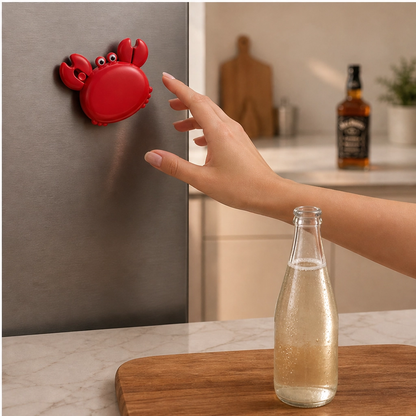 Pinchet – 3-in-1 Magnetic Crab Bottle Opener, Box Cutter & Mini Scissors + 50% OFF