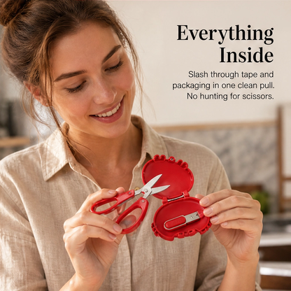 Pinchet – 3-in-1 Magnetic Crab Bottle Opener, Box Cutter & Mini Scissors + 50% OFF