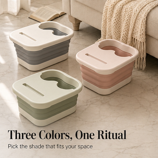 Soleflow – Foldable Acupressure Foot Spa Tub detail