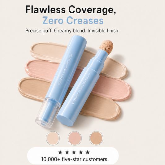 Dewglow – Hydrating Micro-Puff Applicator Liquid Concealer Pen + BUY 1 + PICK 1 FREE COLOR features