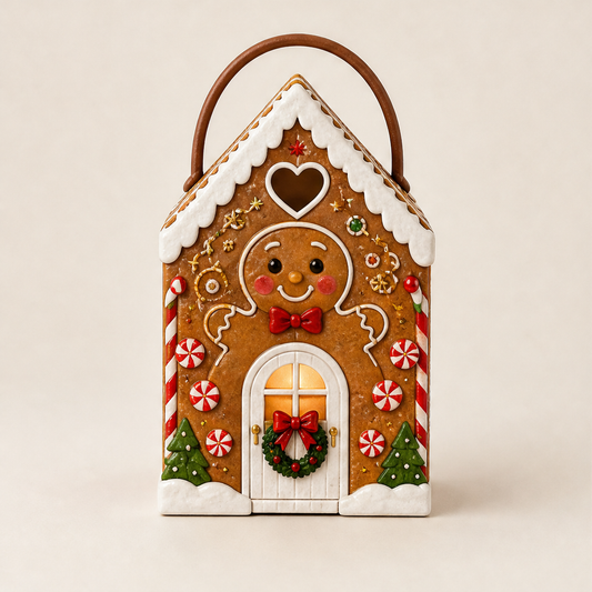 Merribloom – Festive House-Shaped Gift Boxes with Carry Handle + 1+1 FREE Gingerbread