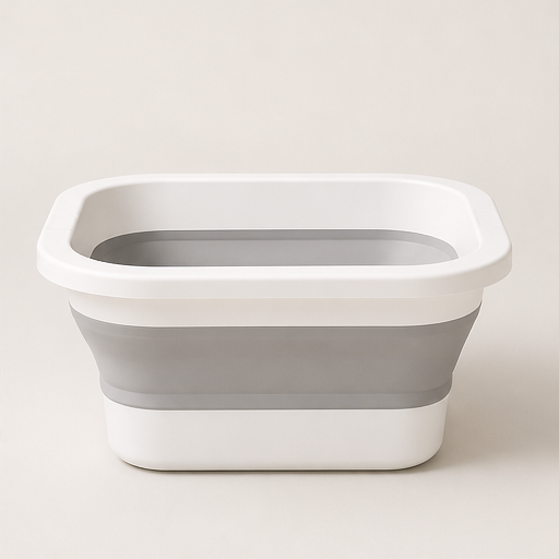 Soleflow – Foldable Acupressure Foot Spa Tub Grey