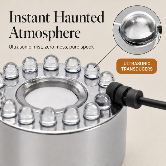 Mistholm – Auto Shut-Off Ultrasonic Fogger for Halloween & Décor + 50% OFF features