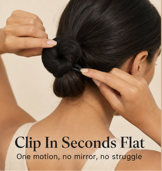 Chicbun – Instant Volume, Natural Finish Messy Bun Scrunchie + 1+1 FREE