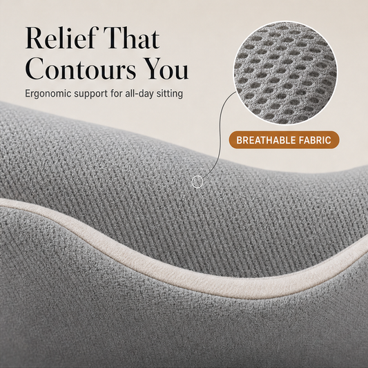 Spinalux – Ergonomic Memory Foam Seat & Back Support Cushion + 50% OFF features
