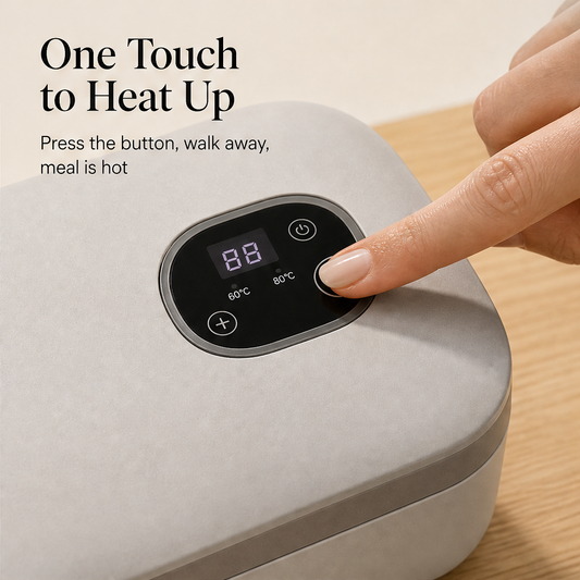 Warmora – Self-Heating, Leak-Proof Electric Lunch Box + 50% OFF detail