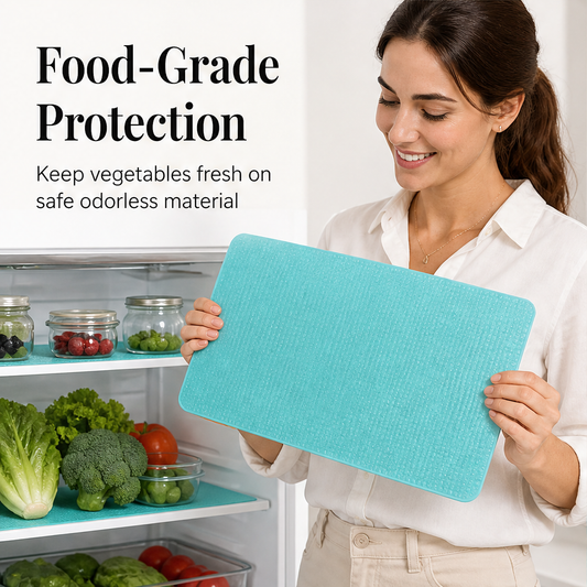 Shelfina – Waterproof Cut-to-Fit Anti-Slip Fridge Shelf Liners + 50% OFF features