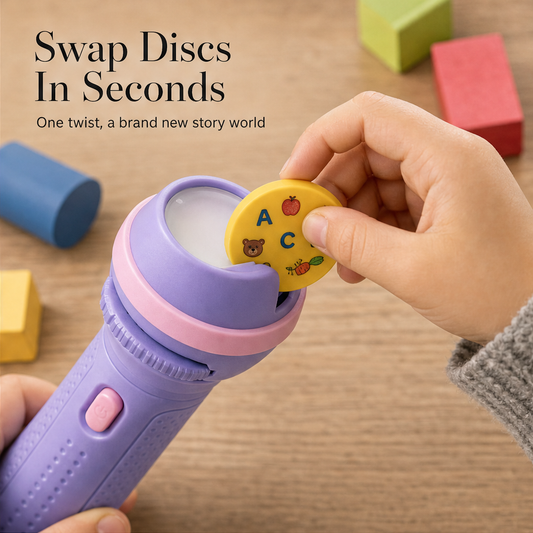 Storywisp – HD Story Projector Flashlight with Swap Discs for Kids + 50% OFF detail