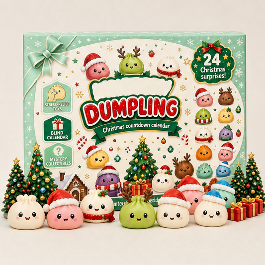 Squishlings – 24-Day Squishy Surprise Christmas Countdown Calendar + 50% OFF Green