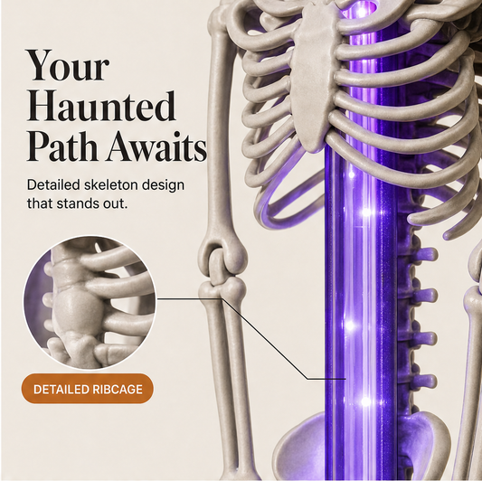 Boneglow – Solar LED Skeleton Ground Stake Light + 50% OFF features
