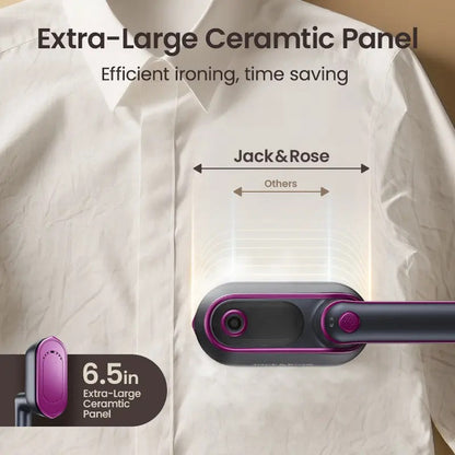 Crisply™ – 2-in-1 Portable Steam Iron with Ceramic Plate + 50% OFF