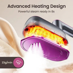 Crisply™ – 2-in-1 Portable Steam Iron with Ceramic Plate + 50% OFF